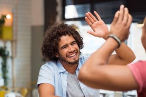 high five