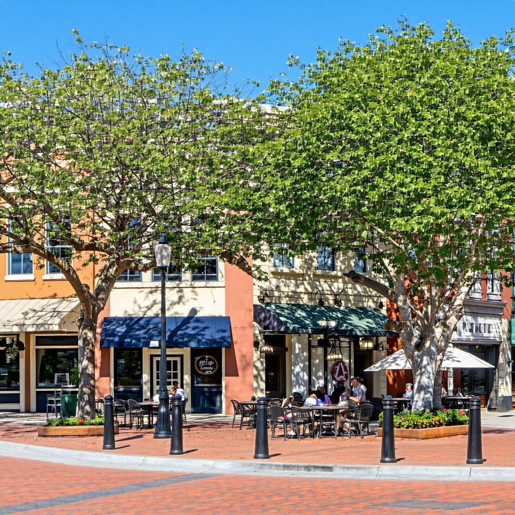 vibrant and charming downtown