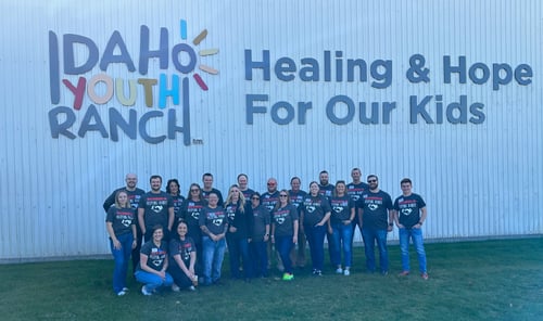 Scheels Volunteering at Idaho Youth Ranch