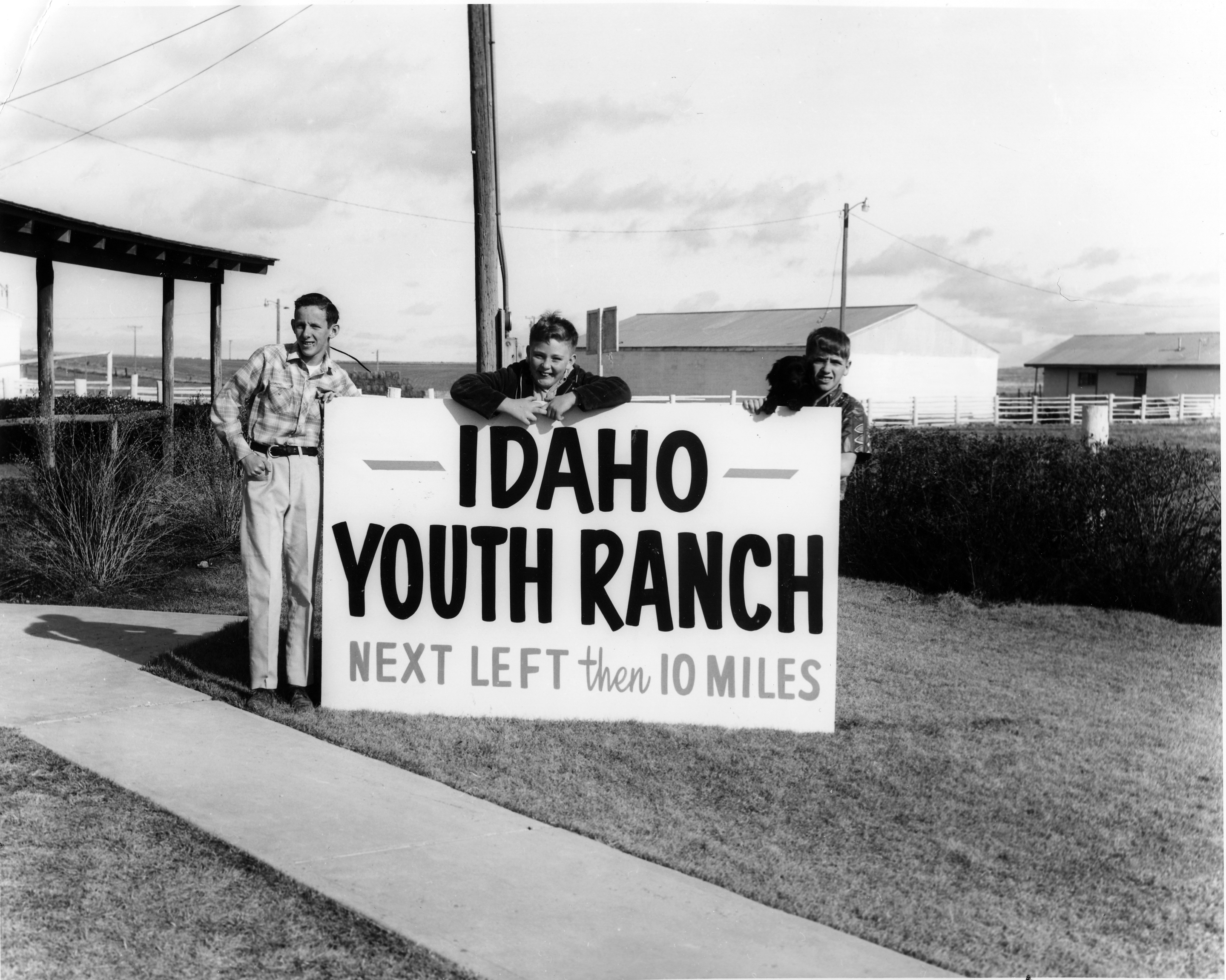 Old Idaho Youth Ranch Sign